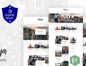 Maaya Blog v1.7 – 旅游个人博客主题