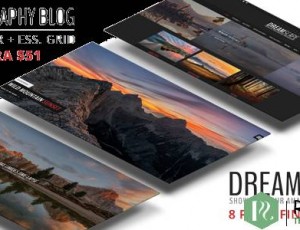Dreamscape v1.2 – 响应式摄影博客主题