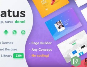 Creatus v1.1.2 – 终极多用途WordPress主题