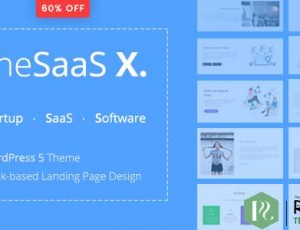 TheSaaS X v1.1.5- 响应式SaaS，初创公司和商业WordPress主题