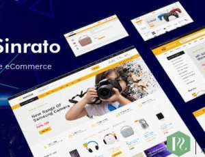 Sinrato v1.0.3 – WooCommerce的电子主题