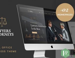Lawyer Attorneys v3.0.2 – 律师事务所WordPress主题