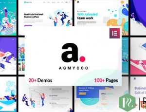 Agmycoo v1.9 – 等距创意数字代理商WordPress模板