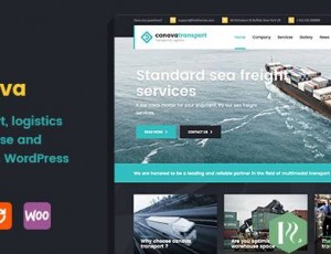 Canava v1.0.1 – 物流和商业WordPress主题