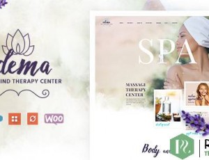Edema v1.0.2 – Wellness＆Spa WordPress主题