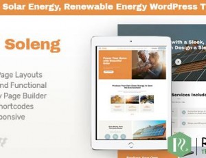 Soleng v1.0.4 – 太阳能公司WordPress主题