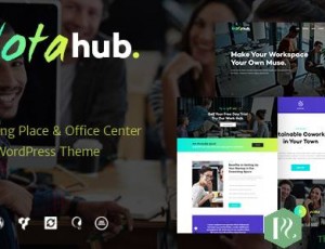 WotaHub v1.0.2 – Coworking Space WordPress主题