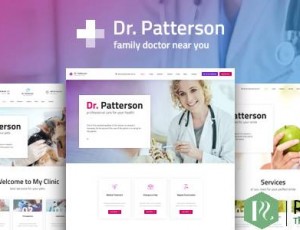 Dr.Patterson v1.2.0 – 医药保健WordPress主题