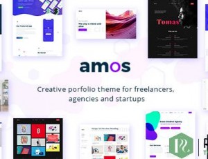 Amos v1.6.6 – 针对代理商的创意WordPress主题