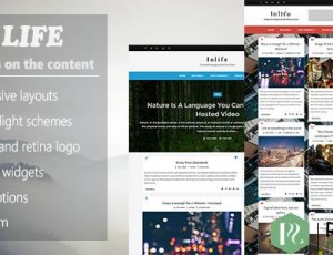 InLife v1.4.1 – 简单灵活的博客/杂志