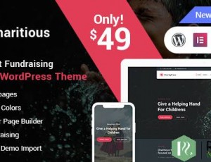 Charitious v2.7 – NonProfit筹款慈善WordPress主题