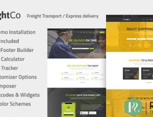 FreightCo v1.1.2 – 运输和仓储WordPress主题