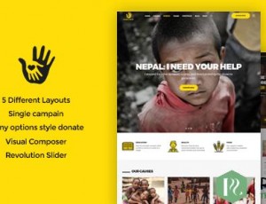 CharityHeart v1.6 – 慈善，众筹，非营利主题