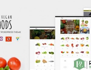 VEGAN FOOD V5.2.18 – 有机商店，农场响应主题