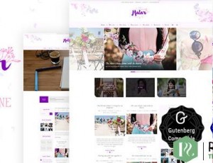 Malar Blog v1.3 – WordPress女性博客主题