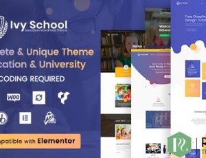 Ivy School v1.4.1 – 教育，大学和学校主题