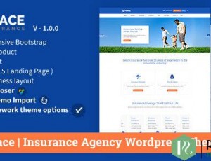 Peace v2.5.6 – 保险代理机构WordPress主题