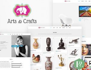 Crafts＆Arts v1.3 – 艺术家作品集主题
