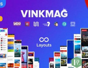 Vinkmag v3.2 – 多概念创意报纸WordPress主题