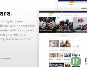 Cascara v1.7 – 博客，新闻和杂志WordPress主题