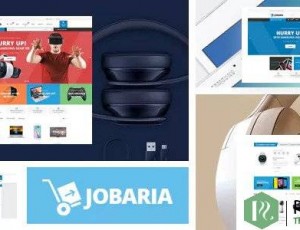 JOBARIA V1.0.1 – WOOCOMMERCE WORDPRESS的技术主题