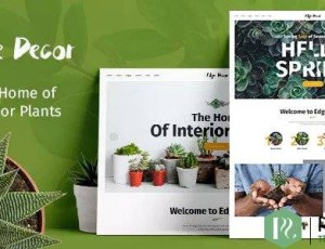 Edge Decor v1.2.1 – 现代园艺和园林绿化主题
