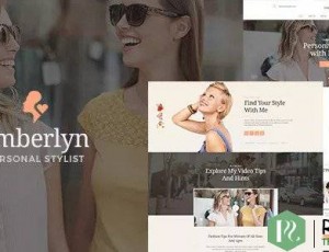 Emberlyn v1.1 – 个人造型师WordPress主题