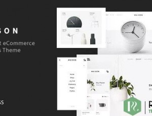 Maison v1.25 – 极简主义电子商务WordPress主题