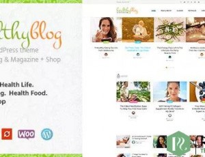 Healthy Living v1.2.3 – 博客与在线商店WordPress主题