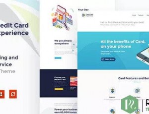 Credit Card Experience v1.2.2-信用卡公司WordPress主题