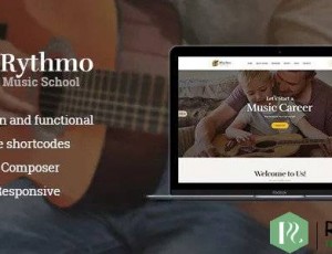 Rythmo v1.2.0 – 音乐学校WordPress主题