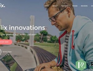 Felix. v1.0.2 – 启动着陆页WordPress主题