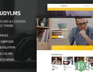 Studylms v1.20 – 教育LMS和课程WordPress主题