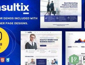 Consultix v2.1.7 – 商务咨询WordPress主题