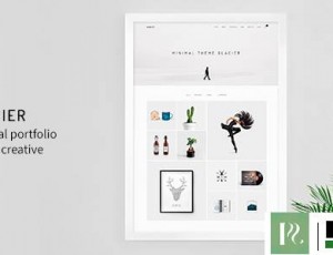 Glacier v1.1.0 – 最小的WordPress组合主题