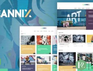 Cannix v1.3.3 – 充满活力的WordPress主题