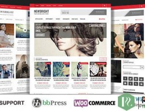 Newsright v1.3.4 – WordPress 新闻和杂志主题