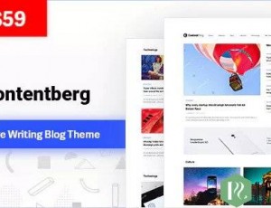 Contentberg Blog v1.9.0 – 内容营销博客WordPress主题