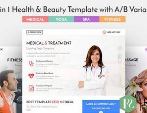 Mediclick v1.0.1 – 医疗着陆页WordPress主题