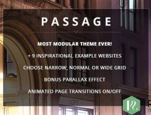 Passage v2.0.0 – 响应式视网膜多用途主题