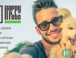 Happy Pets v1.6.1 – 宠物店/服务WordPress主题