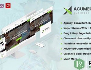 Acumec v1.3.1 – 商业多用途WordPress主题