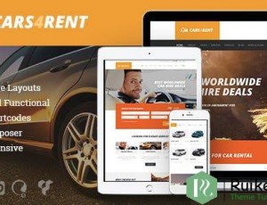 Cars4Rent v1.2.2 – 汽车租赁和出租车服务主题