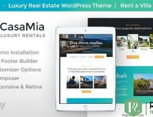 CasaMia v1.1.3 – 物业租赁WordPress主题