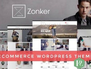Zonker v1.6.3 – WooCommerce WordPress主题