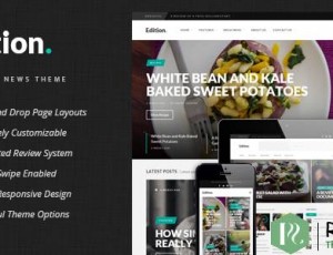 Edition v1.7.4 – 响应新闻和杂志主题