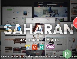 SAHARAN v1.5.2 – 响应式WordPress主题
