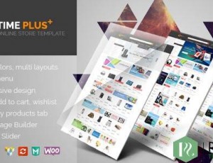 TimePlus v1.2.1 – Mega Store响应WooCommerce主题