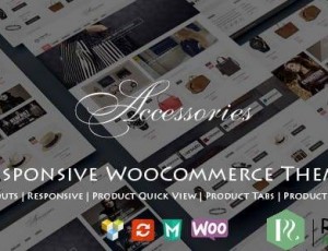 WooAccessories v1.2 – 响应式WordPress主题