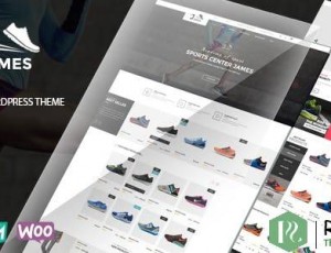 James v1.5.2 – 响应WooCommerce鞋子主题